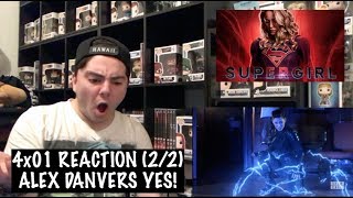 SUPERGIRL  4x01 AMERICAN ALIEN REACTION 22 [upl. by Cassaundra]