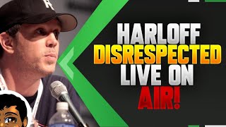 Kristian Harloff Gets Disrespected by Producer While LIVE ON AIR [upl. by Anaicul]