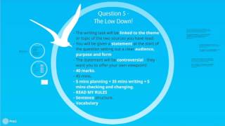 AQA GCSE English Language Paper 2 Question 5 2017 onwards Overview [upl. by Peder]