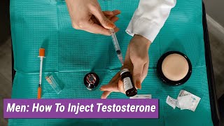 How to Inject Testosterone for Men From Start to Finish [upl. by Areid]