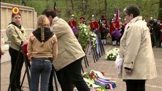 Dodenherdenking bij Nationaal Monument Kamp Vught [upl. by Lounge]