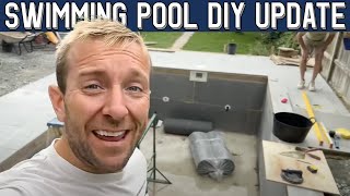 SWIMMING POOL UPDATE For True Fans [upl. by Adeehsar]