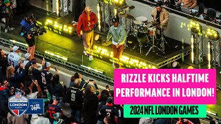 Rizzle Kicks Halftime Performance in London  NFL UK amp Ireland [upl. by Adnalor]