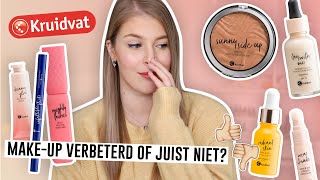 NIEUWE KRUIDVAT HUISMERK MAKEUP TESTEN  Make Me Blush [upl. by Ennasil979]