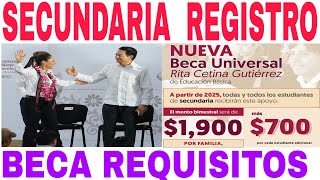 1900 RITA CETINA SECUNDARIA INICIA REGISTRO TODAS ESCUELAS DE GOBIERNO ESTADOS INICIAN [upl. by Euh616]