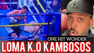 11th Rd KNOCKOUT Lomachenko KO Kambosos Jr [upl. by Skvorak]