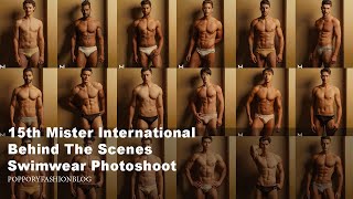 Swimwear Photoshoot  Behind The Scenes  15th Mister International  VDO BY POPPORY Cosmetics [upl. by Derraj585]