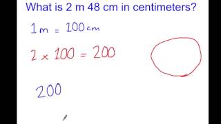 Converting Meters to Centimeters [upl. by Waylen]