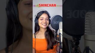 Shinchan did a duet with me😱shinchan trendingvideo voiceover [upl. by Melisenda]