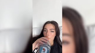 PamiBaby Goes On TikTok Live amp Reveals Her Real Name [upl. by Nehtanhoj]