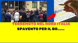 NORD ITALIA Racconta il BOATO del Terremoto [upl. by Suruat]