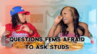 QUESTIONS FEMS ARE AFRAID TO ASK STUDS MUKBANG FT GRAMZ YUNGN [upl. by Noreg]