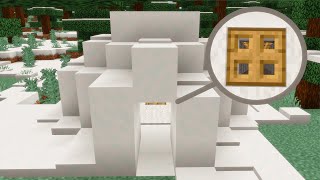 IGLOO with BASEMENT AT SPAWN for MINECRAFT 119 BEDROCK Minecraft 119 Seeds [upl. by Shaeffer]