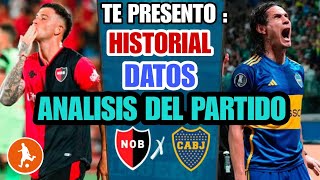 Te presento datos del Newells vs Boca Juniors hoy  Historial análisis y como vienen los equipos [upl. by Yekcir919]