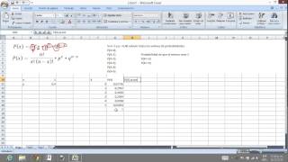 Distribución Binomial en Excel fórmula DISTRBINOM [upl. by Busch803]