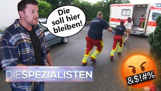 quotDie bleibt gefälligst hierquot🤬 Sanitäter flüchten vor wütendem Ehemann 💨  Die Spezialisten  SAT1 [upl. by Iggep923]