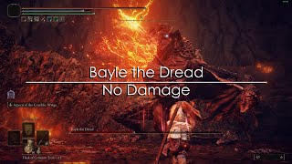 Elden Ring  Bayle the Dread  No Damage [upl. by Suiravat]