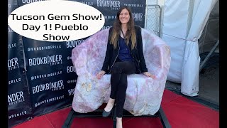 Tucson Gem Show 2022 Pueblo Gem amp Mineral Show Day 1 Part 1 [upl. by Thorwald]