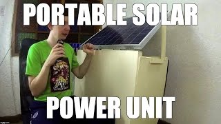 Portable Solar Power Unit [upl. by Nita769]