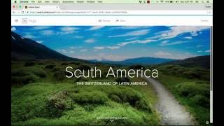 Adobe Spark Page Tutorial [upl. by Walther881]