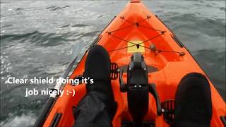 Darrens Kayaks Riot Mako 12 water trials [upl. by Fortunio]