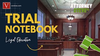 Judge order you to create a trial notebook [upl. by Mesics436]