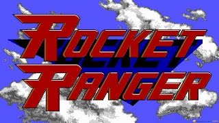 Rocket Ranger gameplay PC Game 1988 [upl. by Ailemaj633]