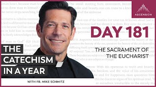 Day 181 The Sacrament of the Eucharist — The Catechism in a Year with Fr Mike Schmitz [upl. by Theodoric]