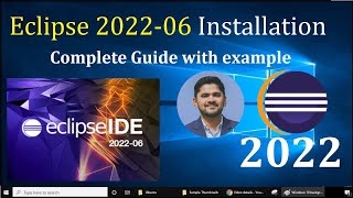 How to install Eclipse IDE 202206 on Windows 1011 with JDK  2022 Update  Eclipse  Java 18 [upl. by Asilem893]