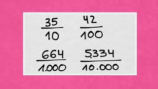 Fracciones decimales para matemáticas de sexto de primaria [upl. by Marvin]