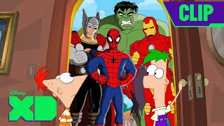 Phineas and Ferb 411 Clip Phineas and Ferb Mission Marvel Part 1disneyxd​ [upl. by Tove919]