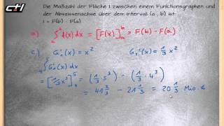 Unbestimmte und bestimmte Integrale  Integralrechnung ★ Übung 2 mit Lösung [upl. by Nimref]