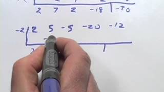 Factoring 4th Degree Polynomials with Synthetic Division [upl. by Nilyaj594]