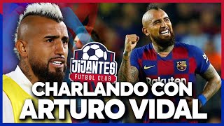 ARTURO VIDAL y GERARD ROMERO hablando de TODO VITOR ROQUE KINGS LEAGUE MESSI el REAL MADRID [upl. by Yleik]