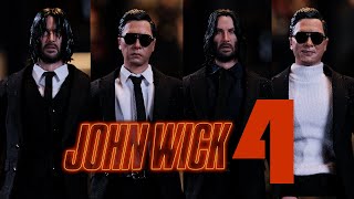 【Unbox】最後一舞！ATON CUSTOM 112 疾速追殺4 殺神 John Wick 葉師傅 凱恩 可動手辦兵人 [upl. by Nobell753]