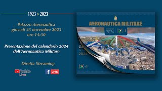 Presentazione del calendario 2024 dellAeronautica Militare [upl. by Ainot]