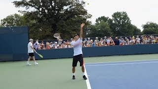 Roger Federer Ultimate Compilation  Forehand  Backhand  Overhead  Volley  Serve  2013 Cincinna [upl. by Eniluj]