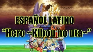 Dragon Ball Z Battle of gods quotHERO Kibou no utaquot Español Latino [upl. by Ogata]