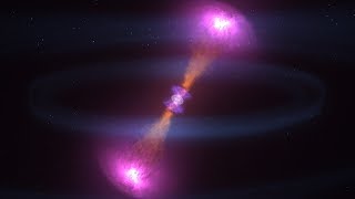 Doomed Neutron Stars Create Blast of Light and Gravitational Waves [upl. by Rafe505]