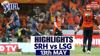 LSG vs SRH Full Match Highlights SRH vs LSG Today Match Highlights  IPL Highlights [upl. by Hairabez]