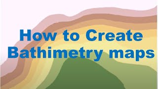 How to Create Bathymetry Maps In Arcgis [upl. by Marlo]