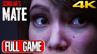 SCHOLARS MATE Gameplay Walkthrough FULL GAME  Indie Horror Game No Commentary 4K 60FPS [upl. by Schaumberger]