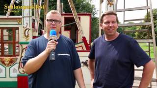 Aufbau Reportage 34 Schlossparkfest Essen 2017 kirmesfabiande [upl. by Bigelow121]