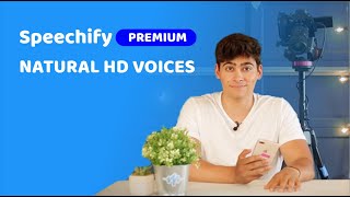 Speechify Premium Natural HD Voices [upl. by Nichols]