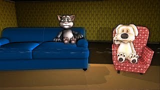 TALKING TOM AND TALKING BEN IN THE BACKROOMS  Found footage Prisma3d [upl. by Llenrap]