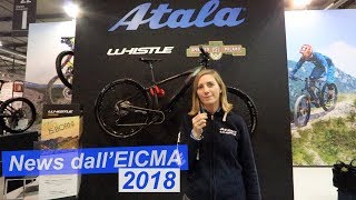 Atala Whistle Flame EbikeMagazine Eicma 2018 [upl. by Tenney536]