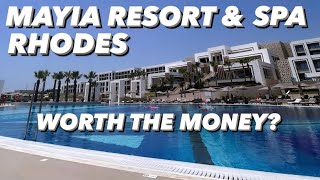 MAYIA EXCLUSIVE RESORT amp SPA FULL REVIEW Rhodes 2024 🇬🇷 [upl. by Merrow]