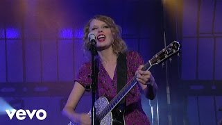 Taylor Swift  Mine Live on Letterman [upl. by Blunk]