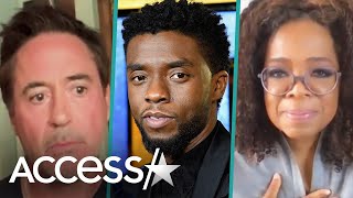 Chadwick Boseman Honored By Oprah Robert Downey Jr amp More [upl. by Eislrahc]