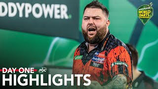 THE CHAMP RETURNS  Day One Highlights  202324 Paddy Power World Darts Championship [upl. by Eugenie]